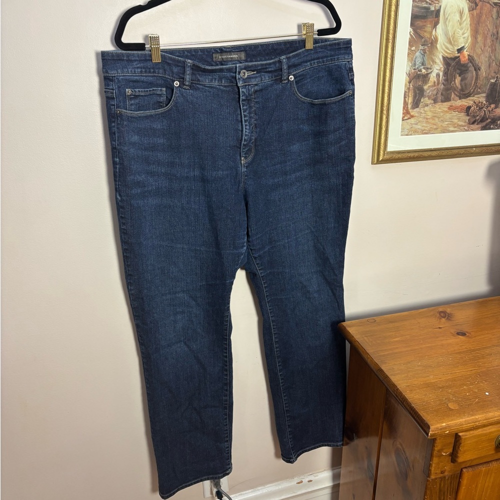 Denver Hayes Dark Blue Women's Straight Leg Jeans